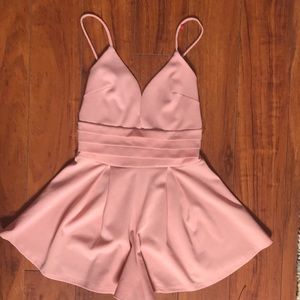 Pink romper